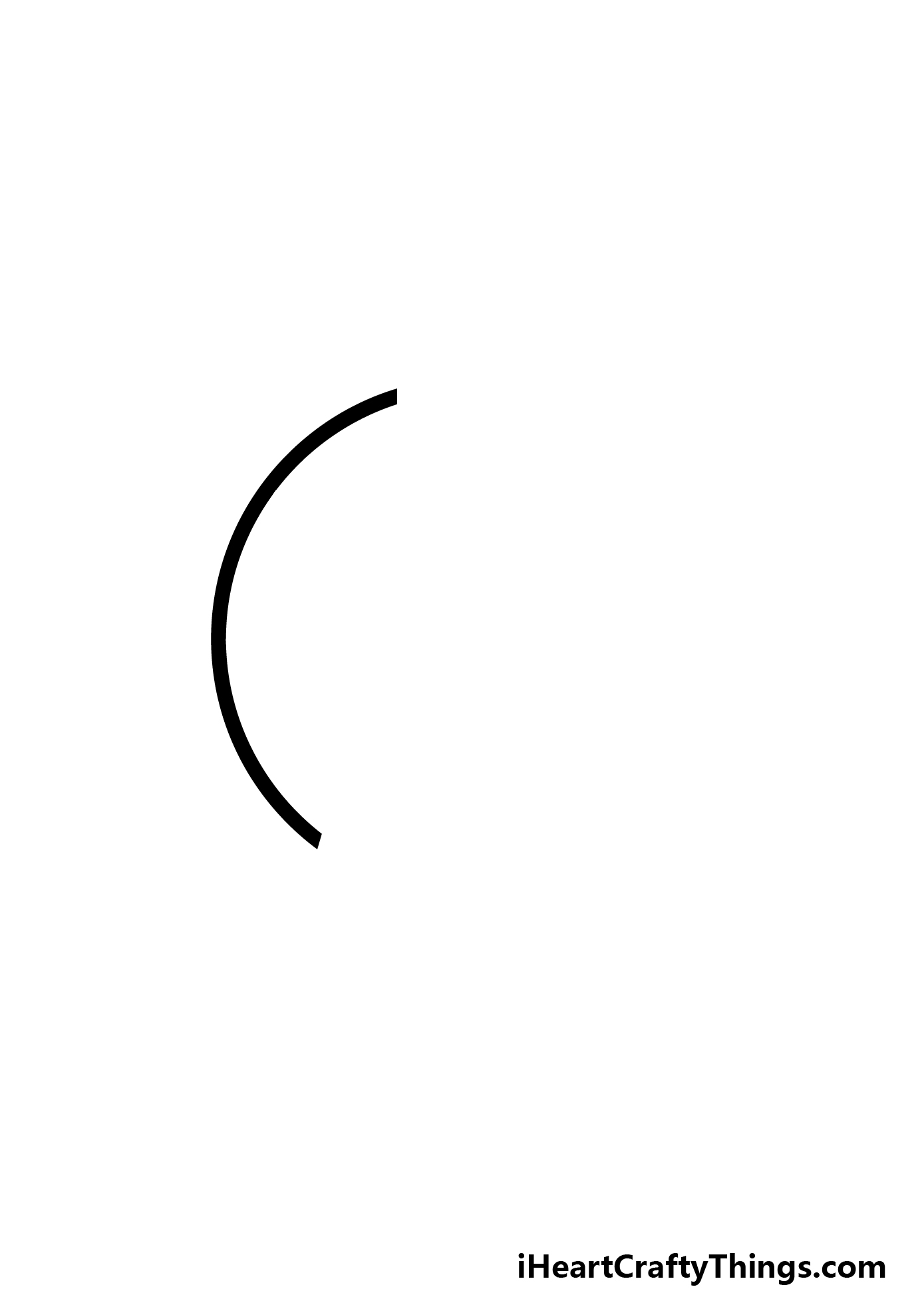 how to draw a cartoon golf ball step 1