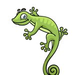 how to draw a cartoon lizard step 7