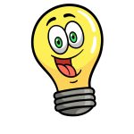 how to draw a cartoon Light Bulb step 8