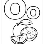 Letter O Coloring Pages free printable