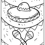 Mexican Coloring Pages free printable