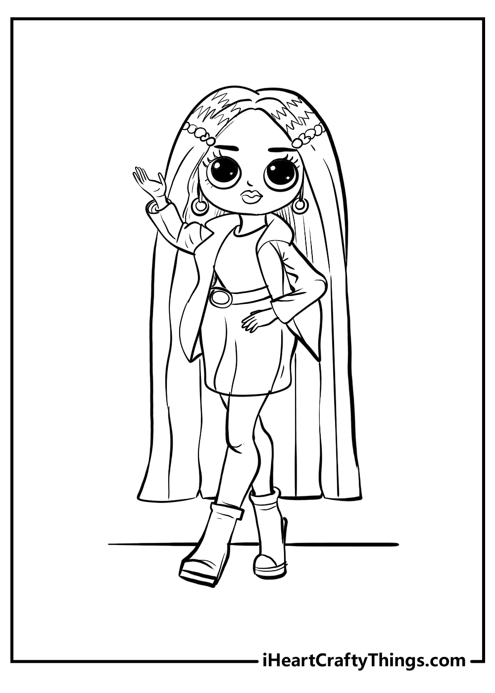 OMG coloring printable