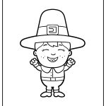Pilgrim Coloring Pages free printable