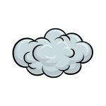 How to Draw A Cartoon cloud image