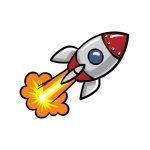 how to draw a cartoon spaceship image