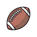 how to draw a cartoon football image