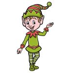how to draw a cartoon elf image