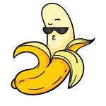 how to draw a Cartoon Banana image