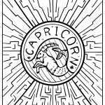 Zodiac Sign Coloring Pages free printable
