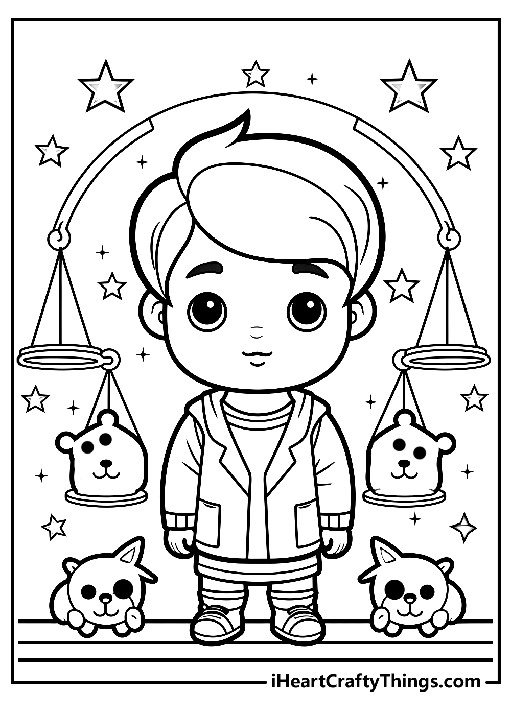 zodiac coloring printable