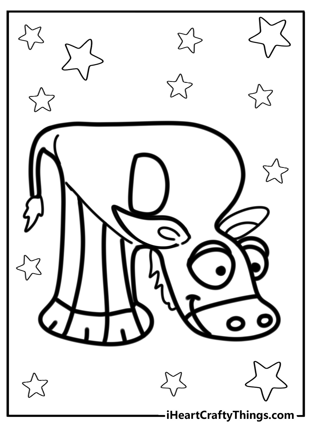 Fun letter r coloring sheet