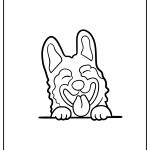 German Shepherd Coloring Pages free printable