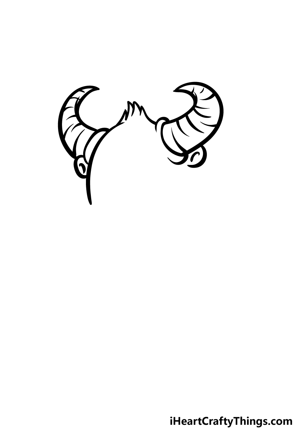 how to draw cartoon monster step 1