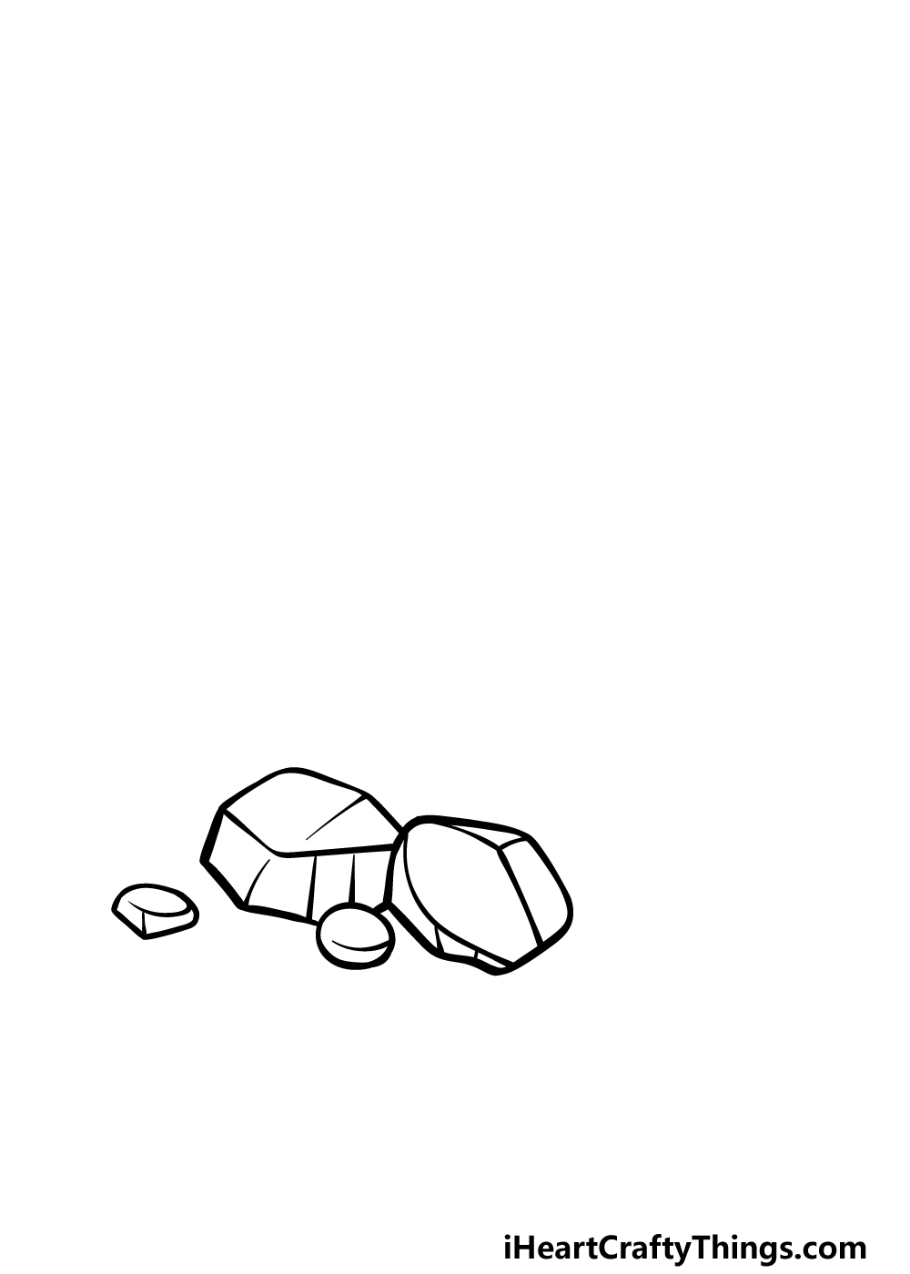 how to draw a cartoon fire step 1