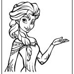 Elsa Coloring Pages free printable
