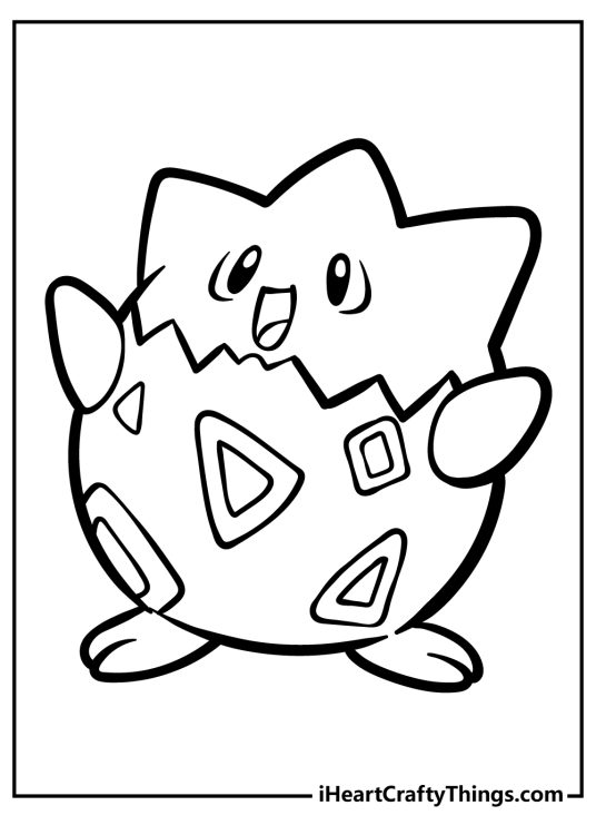 New Pokemon Coloring Pages Free to Print and Color