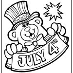 4th Of July Coloring Pages free printable