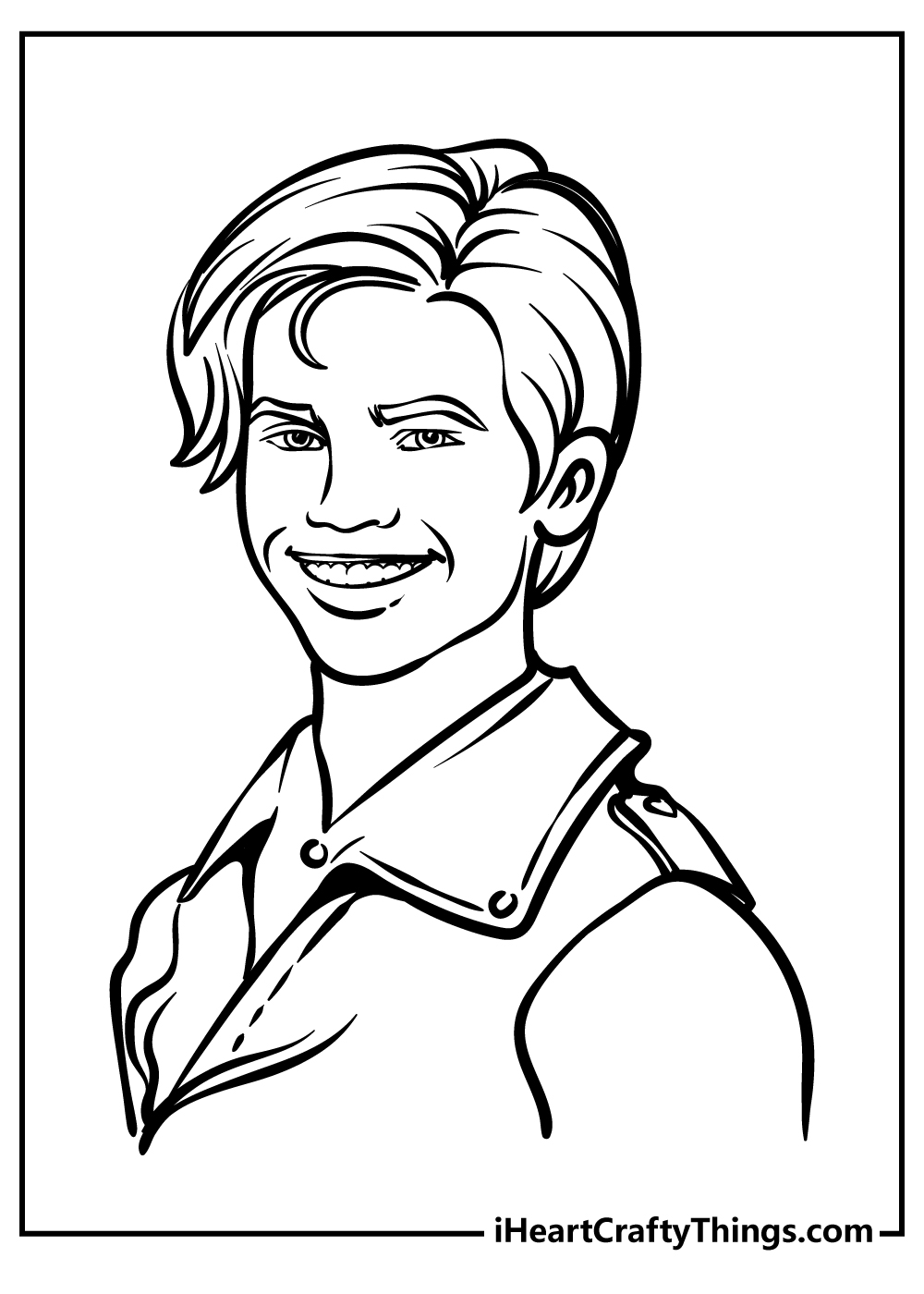 Descendants Coloring Pages for preschoolers free printable