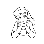 Cinderella Coloring Pages free printable