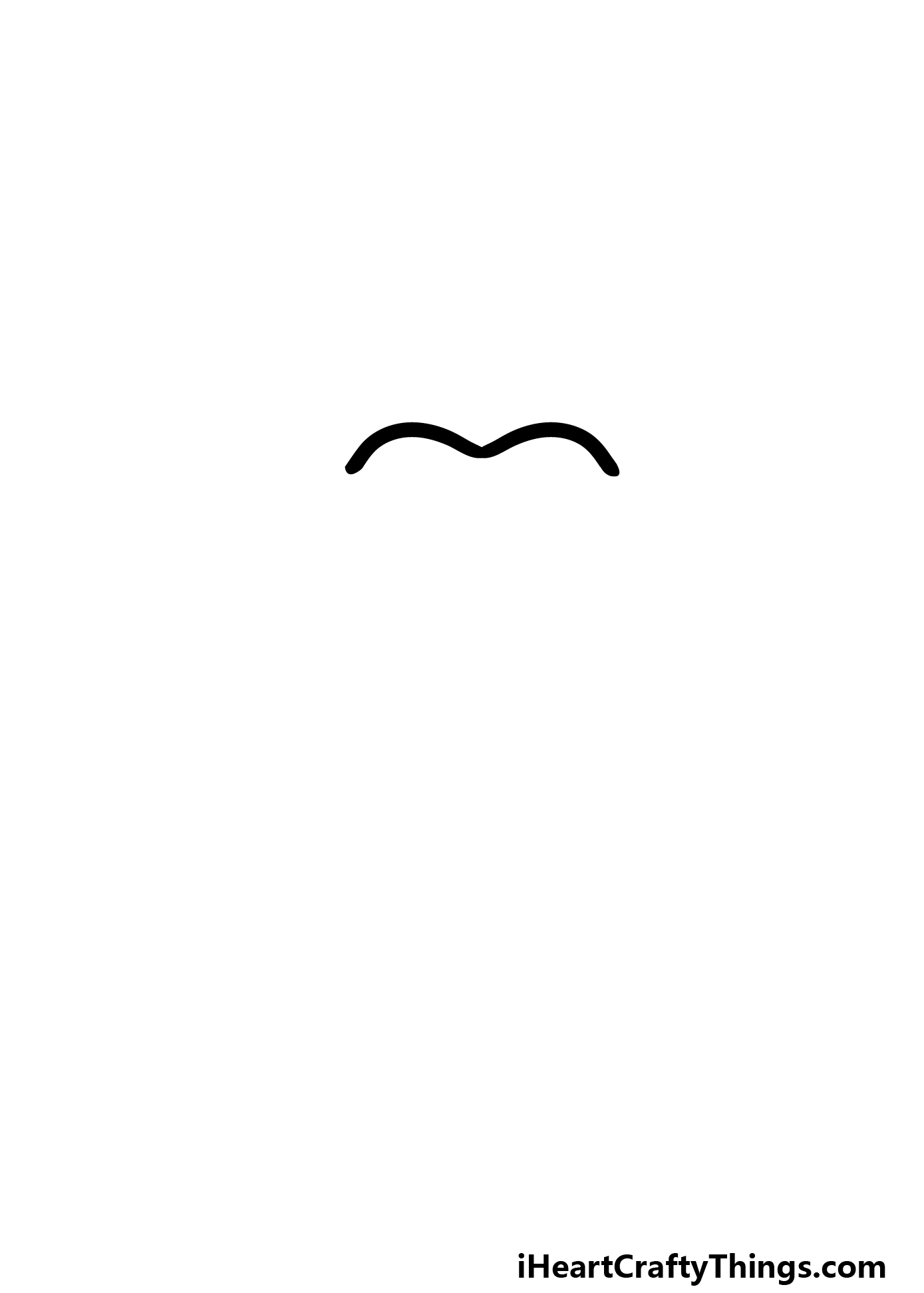 how to draw cartoon lips step 1