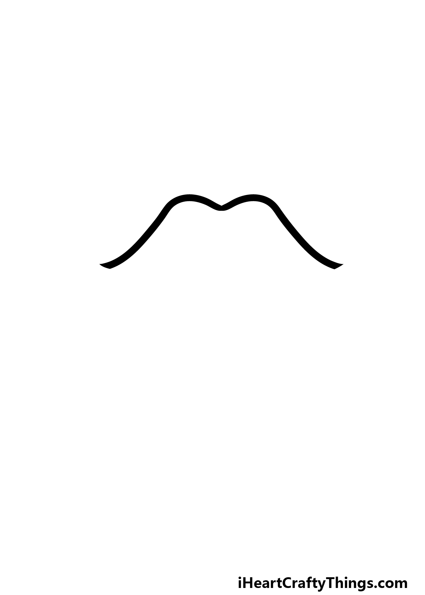 how to draw cartoon lips step 2