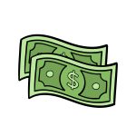 how to draw cartoon money image