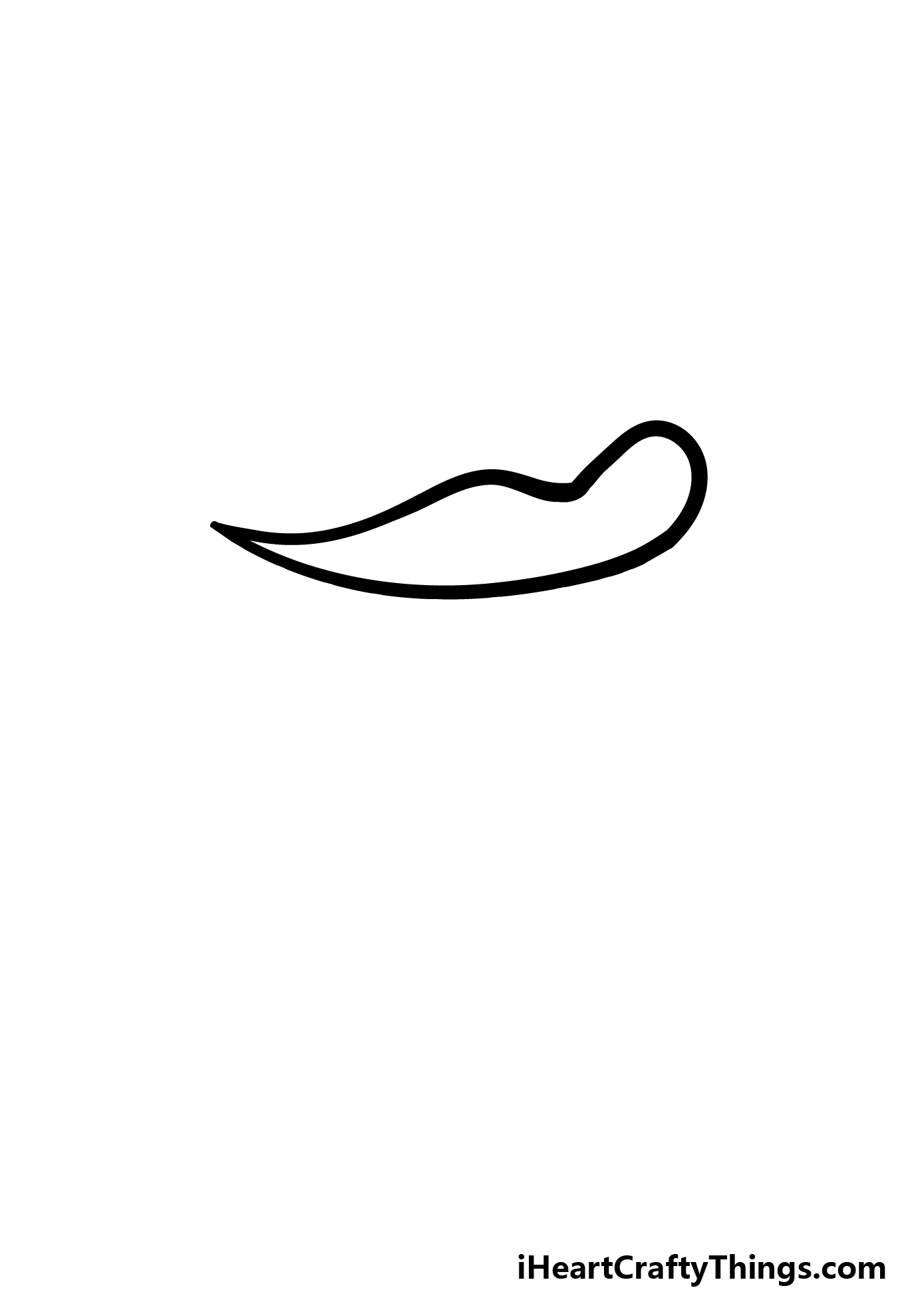 how to draw a cartoon mouth step 2