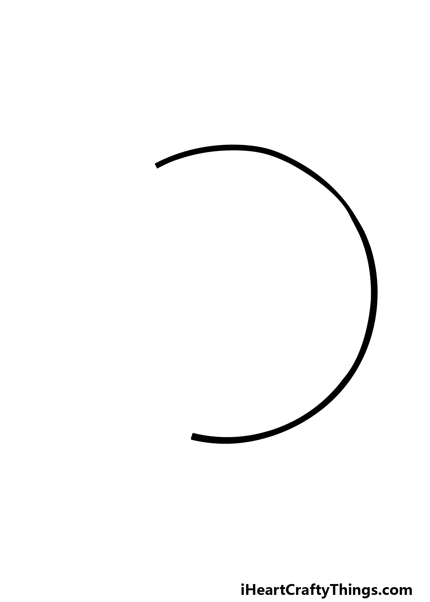 how to draw a cartoon soccer ball step 1