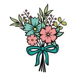 how to draw cartoon flowers image