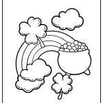St Patrick’s Day Coloring Pages free printable