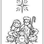 Nativity Coloring Pages free printable