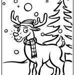 Rudolph Coloring Pages free printable