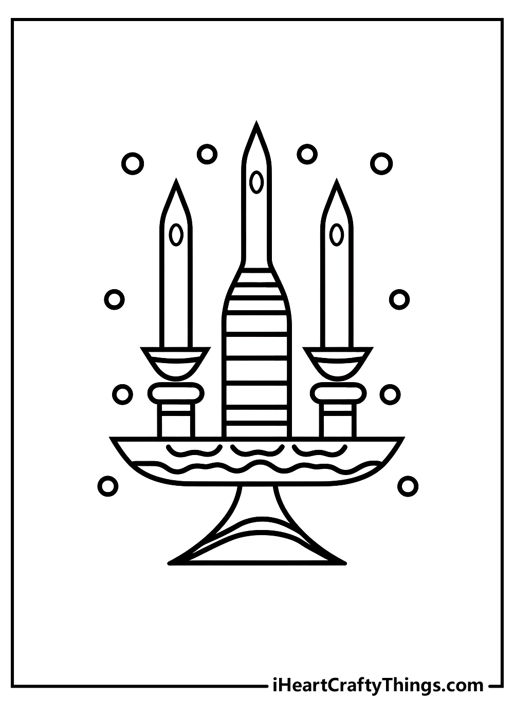 Hanukkah coloring pages