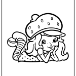 Strawberry Shortcake Coloring Pages free printable