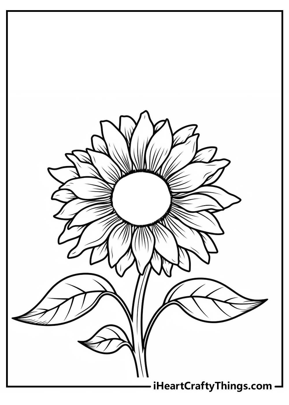 sunflower coloring pages for adults