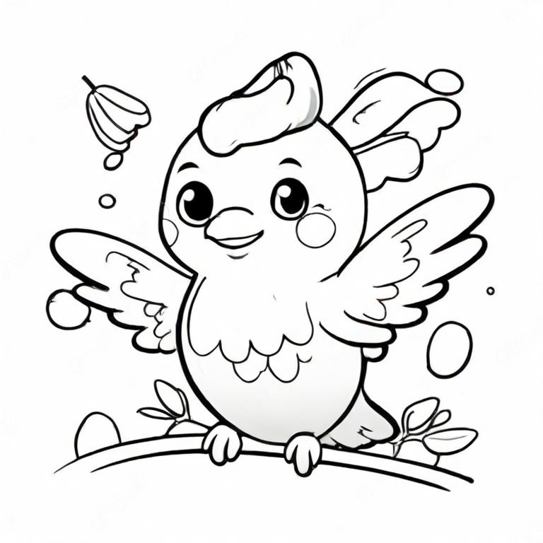 humming bird drawing