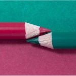 red and green background