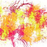 red and yellow background