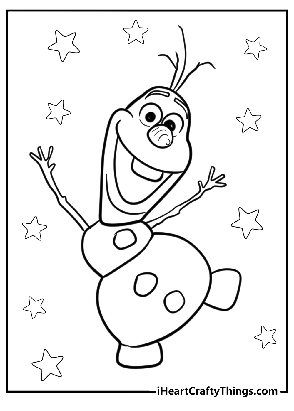 Frozen print out