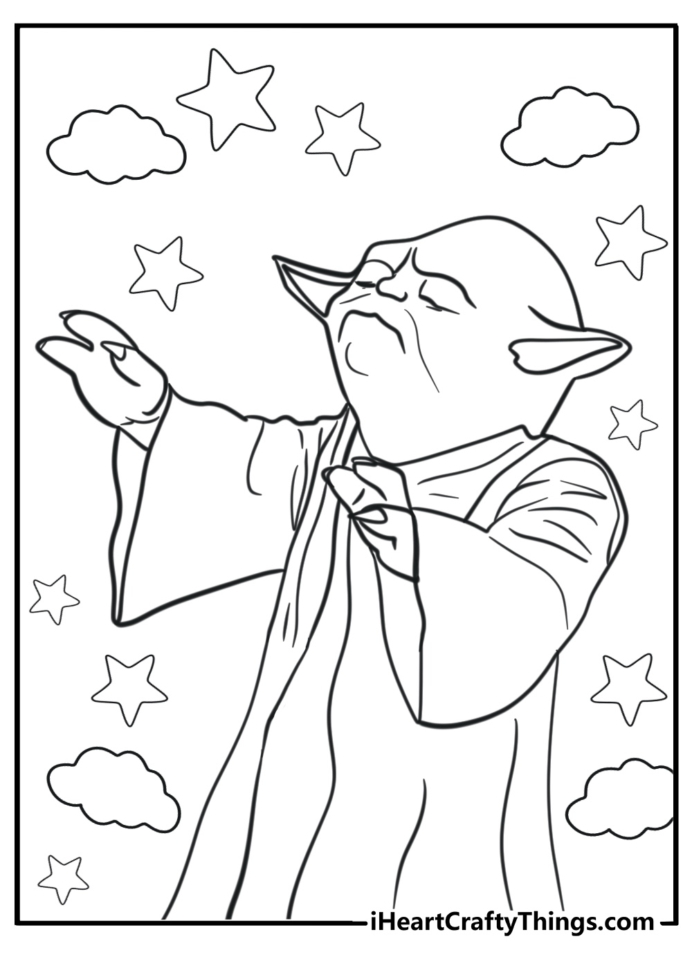Yoda using the force