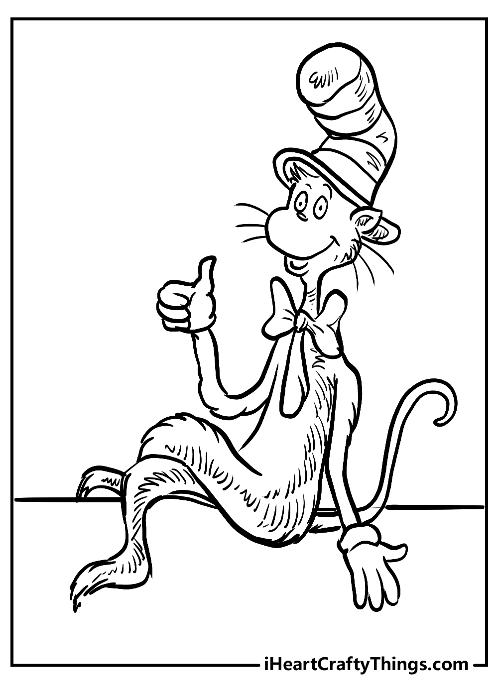 dr seusse coloring sheet free download