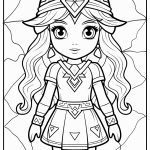 new zelda coloring sheet