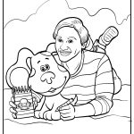 josh blue's clues coloring printable