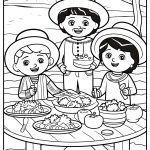 family cinco de mayo coloring pages