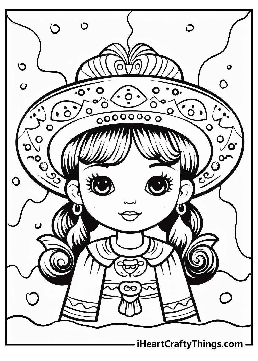 kindergarten cinco de mayo coloring pages