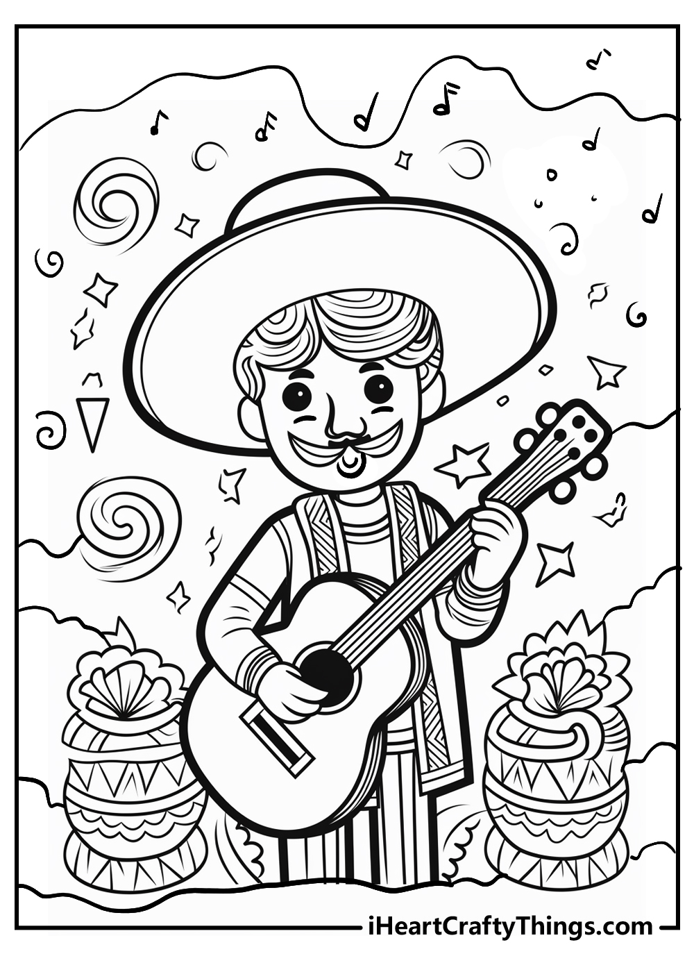 cinco de mayo coloring sheet free download