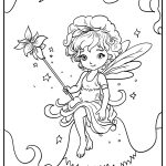 fairy coloring pages free download