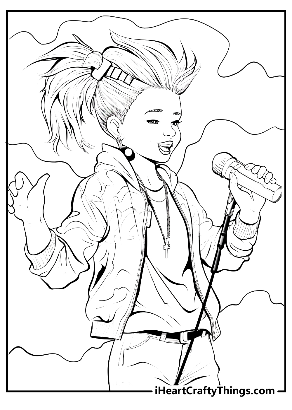 jojo siwa coloring