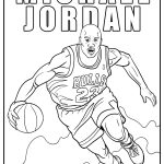 New Jordan Coloring Pages