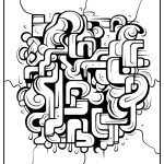 original graffiti coloring pages